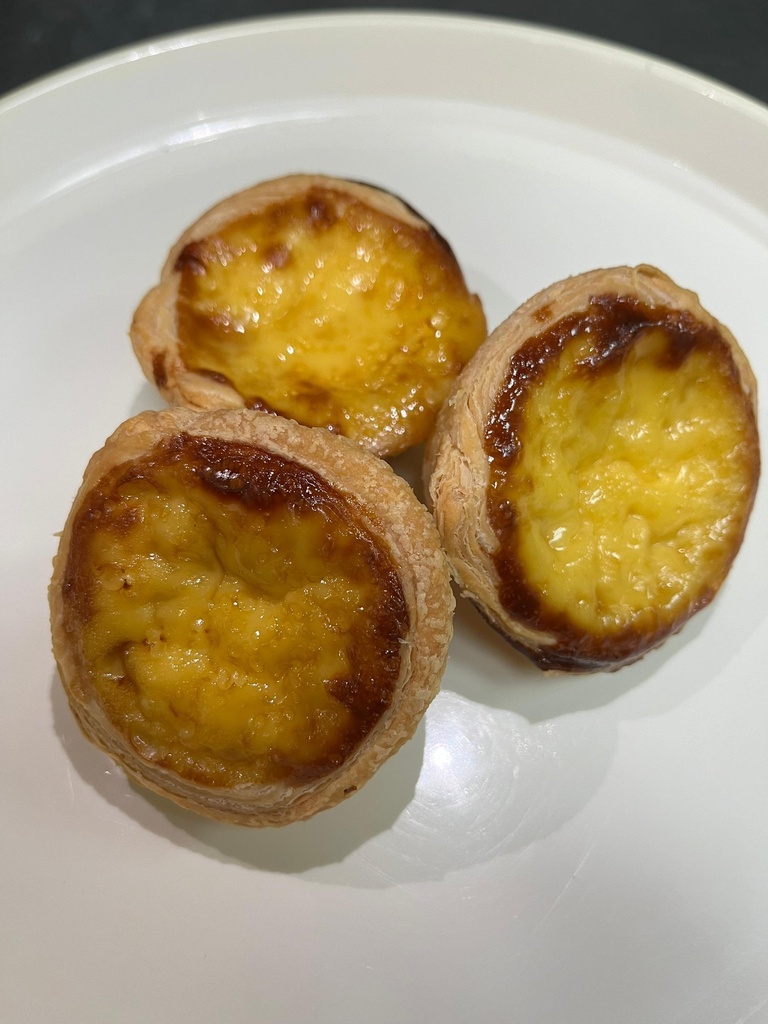 Three (3) Signature Portuguese Egg Tart