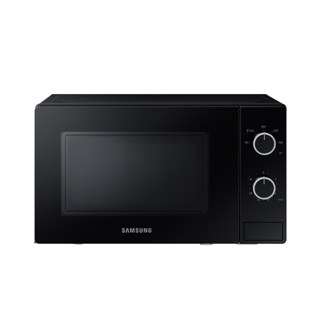 Samsung Solo Microwave Oven - Full Glass Door Black 20L