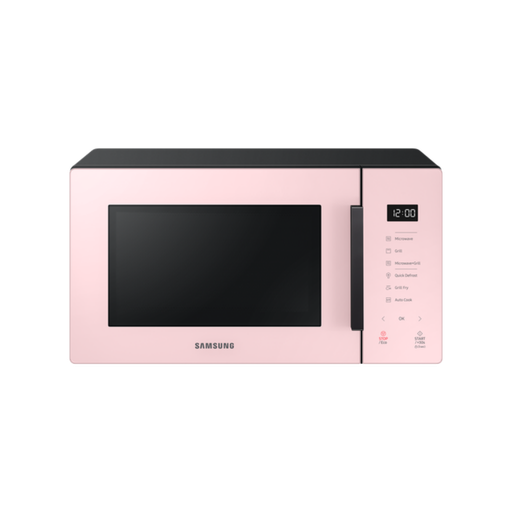 [00100107220017] Samsung Bespoke Grill Microwave Oven - Grill Fry Clean Pink 23L